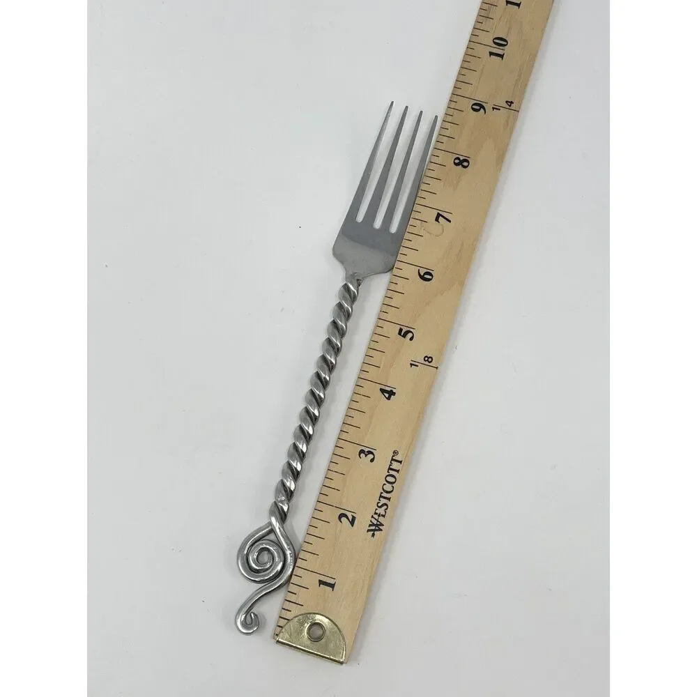 World Market Maroc Twist 1 Dinner Knife  2 Dinner Forks 2 Dinner Spoons Set Of 5